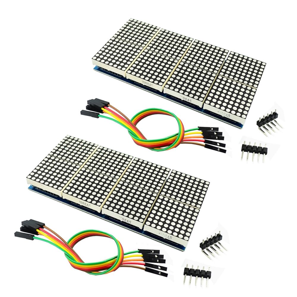 2PCS 8-in-1 2x4 Dot Matrix Module with Cable von ZhidemaStar