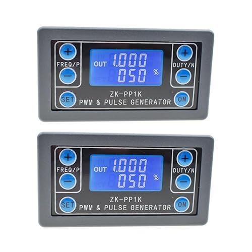 2Pcs ZK-PP1K Dual Mode LCD PWM 1-Channel Pulse Frequency Duty Cycle Square Wave board von ZhidemaStar