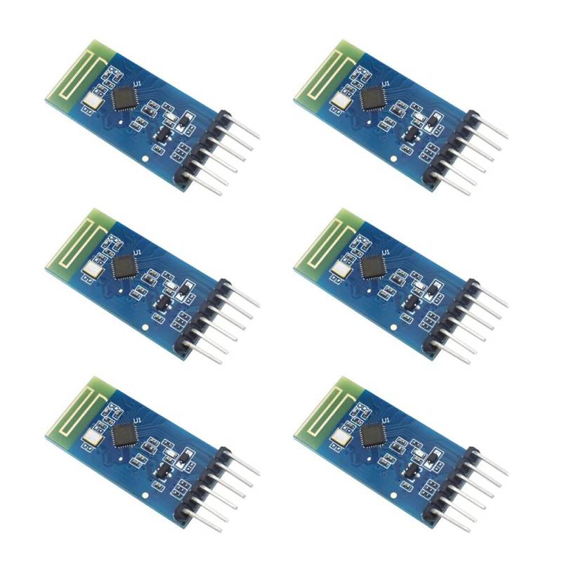 6pcs JDY-33 SPP3.0 BLE4.2 Dual Mode SPP-C SPP 3.0 board with pin von ZhidemaStar