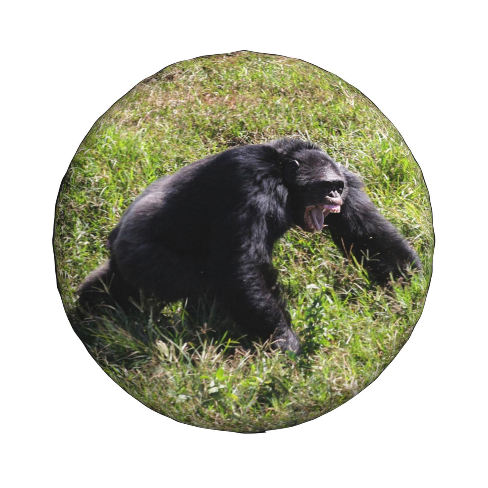 Universal-Ersatzradabdeckung, zwei männliche Schimpansen gegen Schimpansen, wasserdicht, staubdicht, für Anhänger, Wohnmobil, SUV, Geländewagen, 38,1 cm (15 Zoll) von Zhimahou