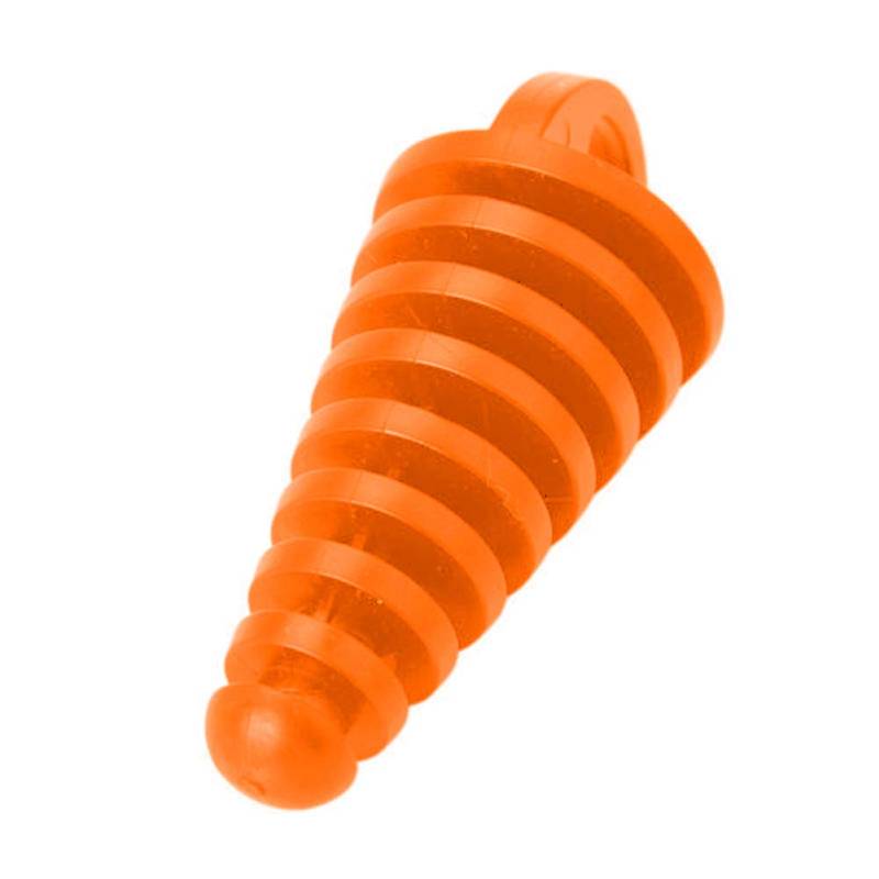 Motorrad Auspuff Stopfen,Universal Motocross Endrohr LuftentlüFter StöPsel Auspuff Gummi Stopfen FüR Motorrad Schmutz, Orange von Zhuodingsen