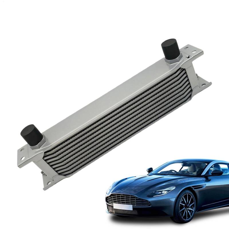 Engine Oil Cooler | Oil Filter Housing | Replacement Adapter Transmission Cooler Stacked Plate | Sturdy Trans Oil Cooler | Transmission Engine Cooler For Enhanced Engine Oil Protection von Ziabxhn