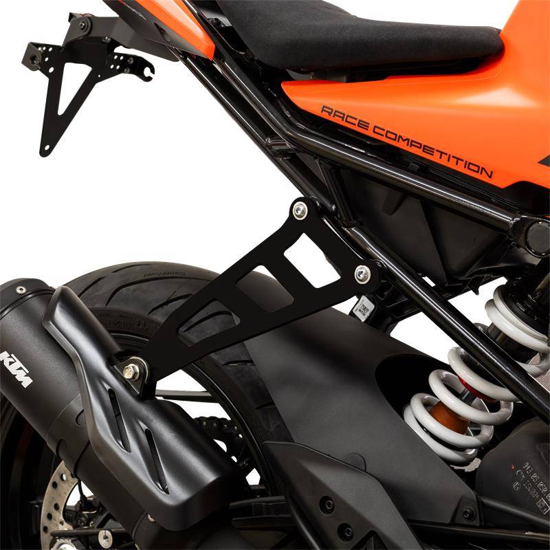 Zieger Auspuffhalter schwarz für KTM RC 390 2023- von Zieger