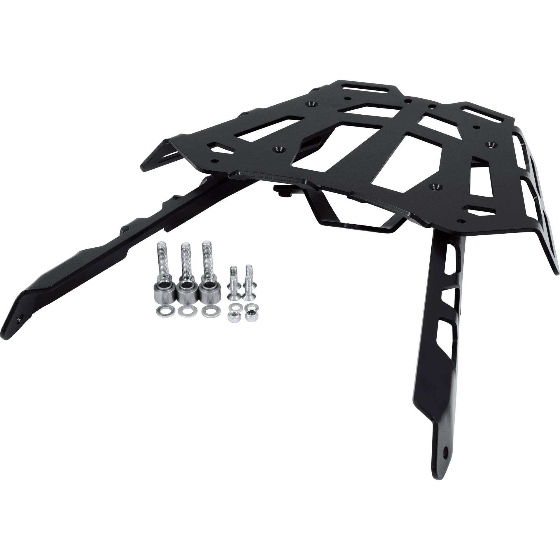 Zieger Gepäckbrücke Alu schwarz für Aprilia Tuareg 660 von Zieger