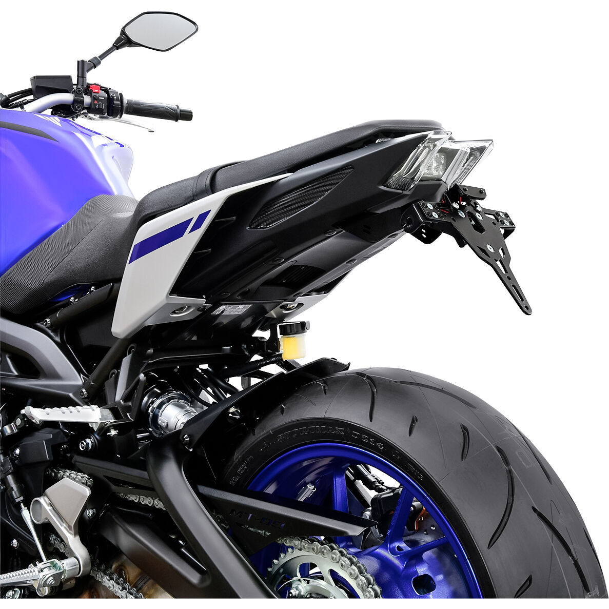 Zieger Kennzeichenhalter Pro Österreich für Yamaha MT-09 2017-2020 von Zieger