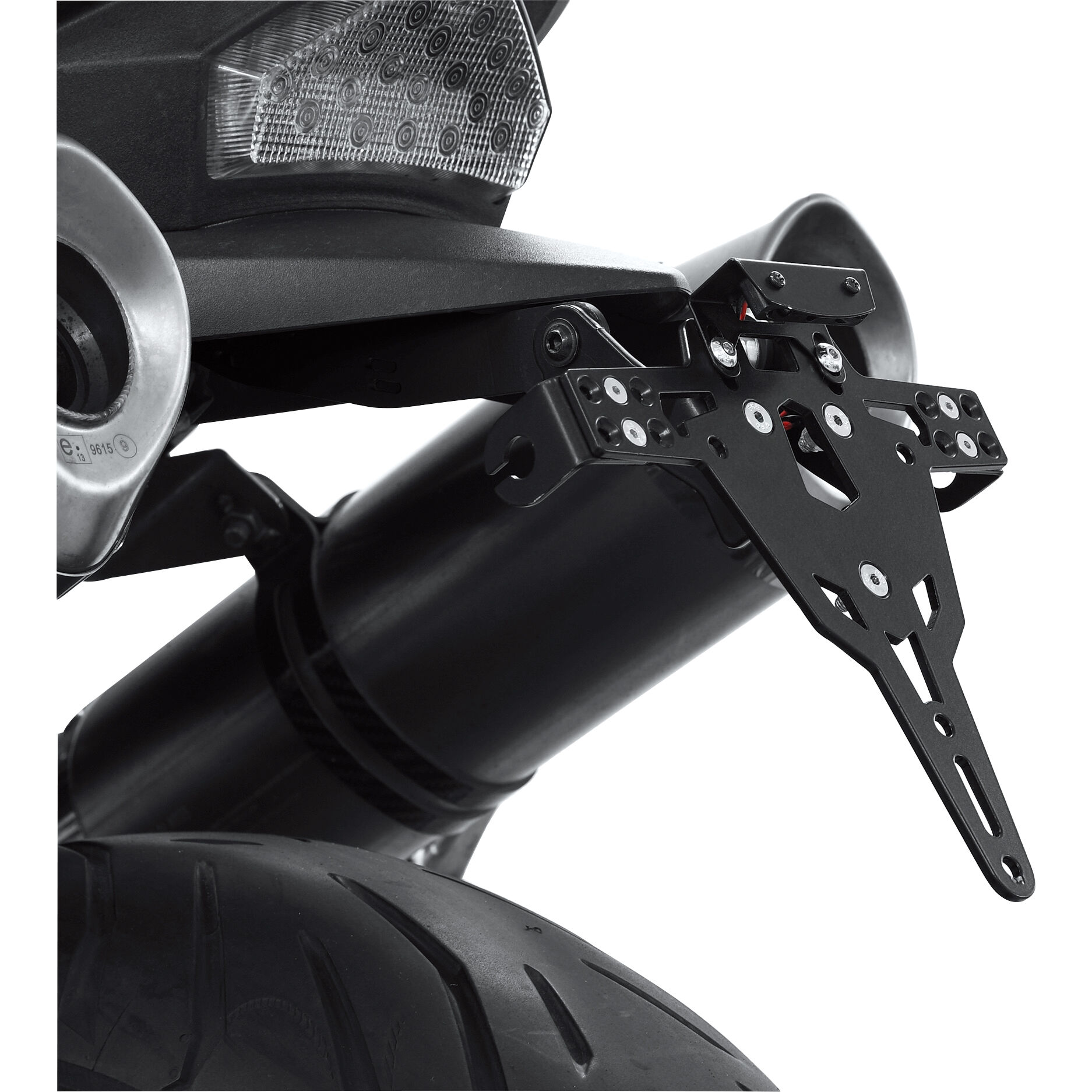 Zieger Kennzeichenhalter Pro für Triumph Speed Triple 2005-2010 von Zieger