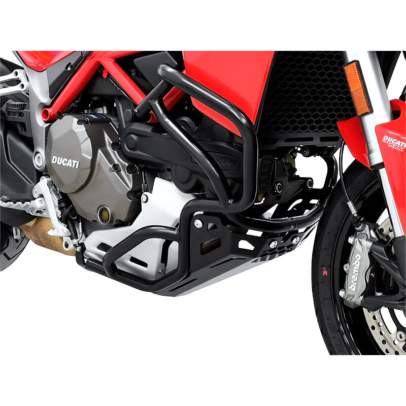 Zieger Motorschutz Alu für SBL schwarz für Multistrada 1200 15-17 von Zieger