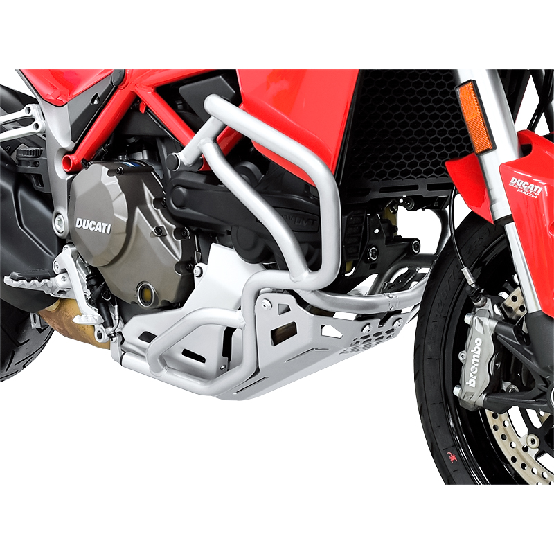 Zieger Motorschutz Alu für SBL silber für Multistrada 1200 15-17 von Zieger