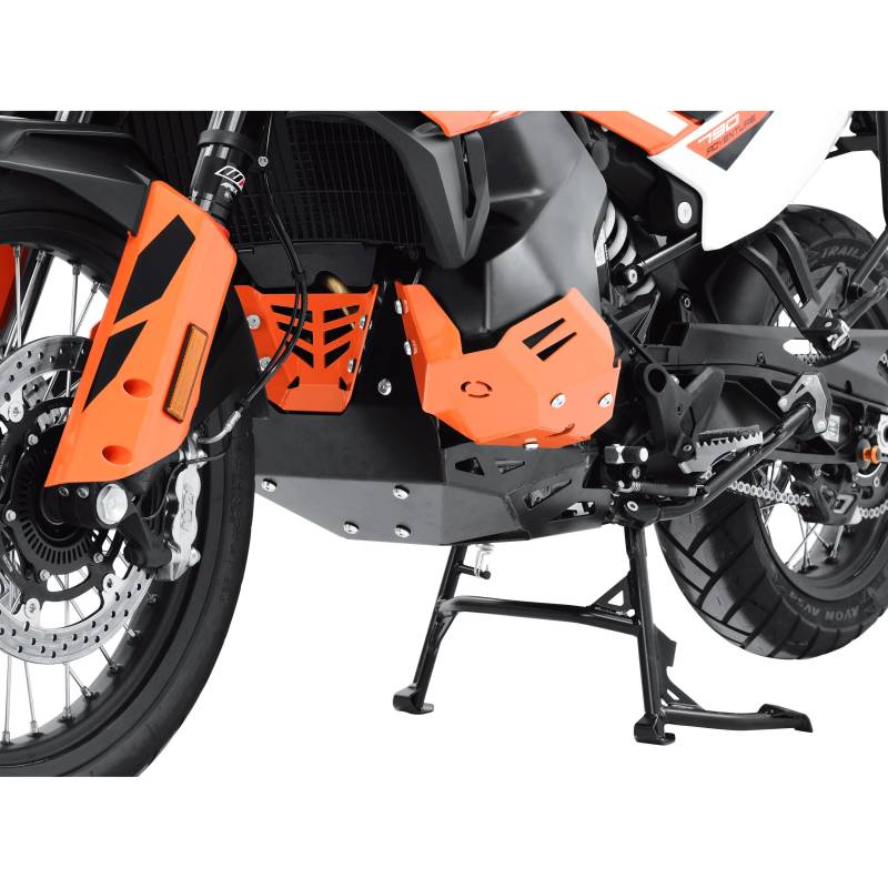 Zieger Motorschutz Alu orange/schwarz für KTM 790 Adventure von Zieger