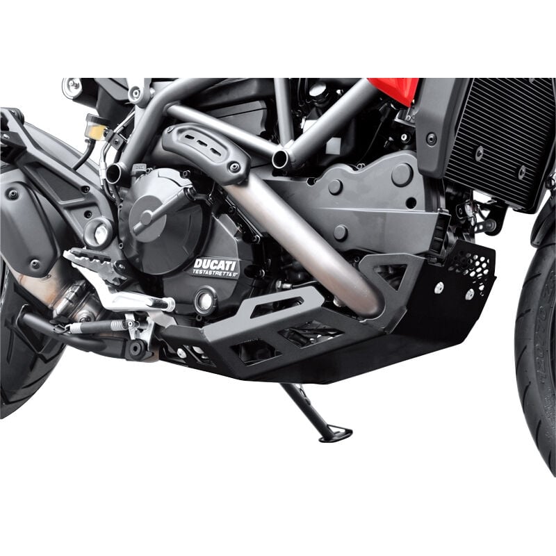 Zieger Motorschutz Alu schwarz für Ducati 821 Hypermotard /strada von Zieger