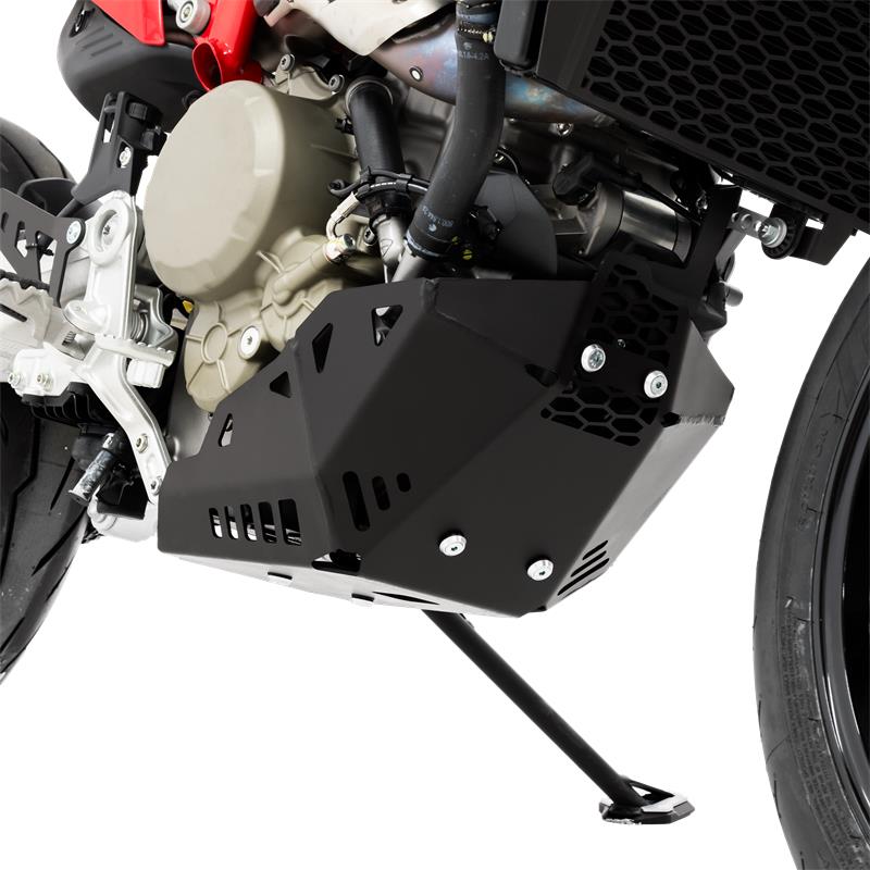 Zieger Motorschutz Alu schwarz für Ducati Hypermotard 698 von Zieger