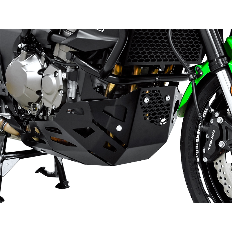 Zieger Motorschutz Alu schwarz für Kawa KLZ 1000 Versys 2015-2018 von Zieger