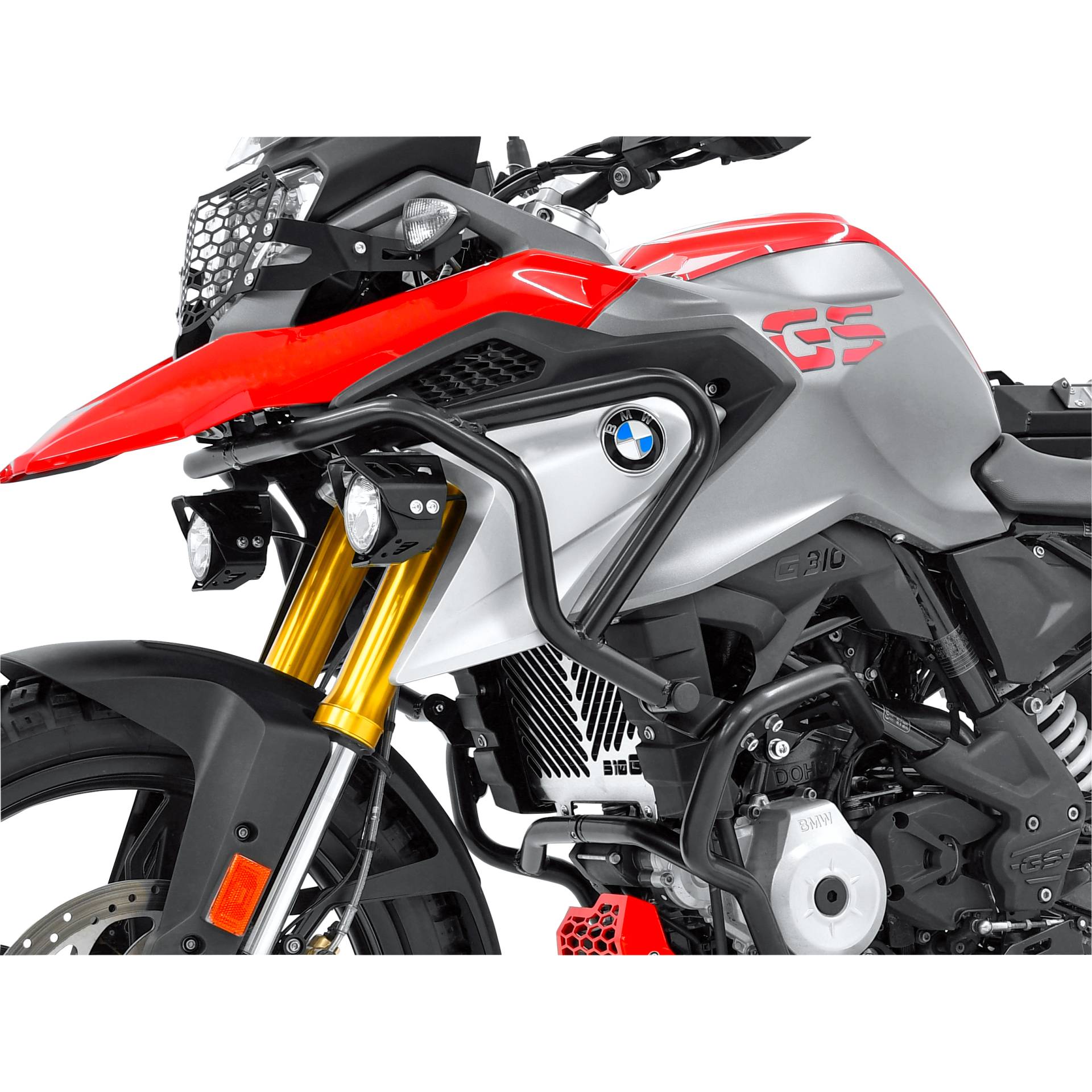 Zieger Sturzbügel oben schwarz für BMW G 310 GS von Zieger