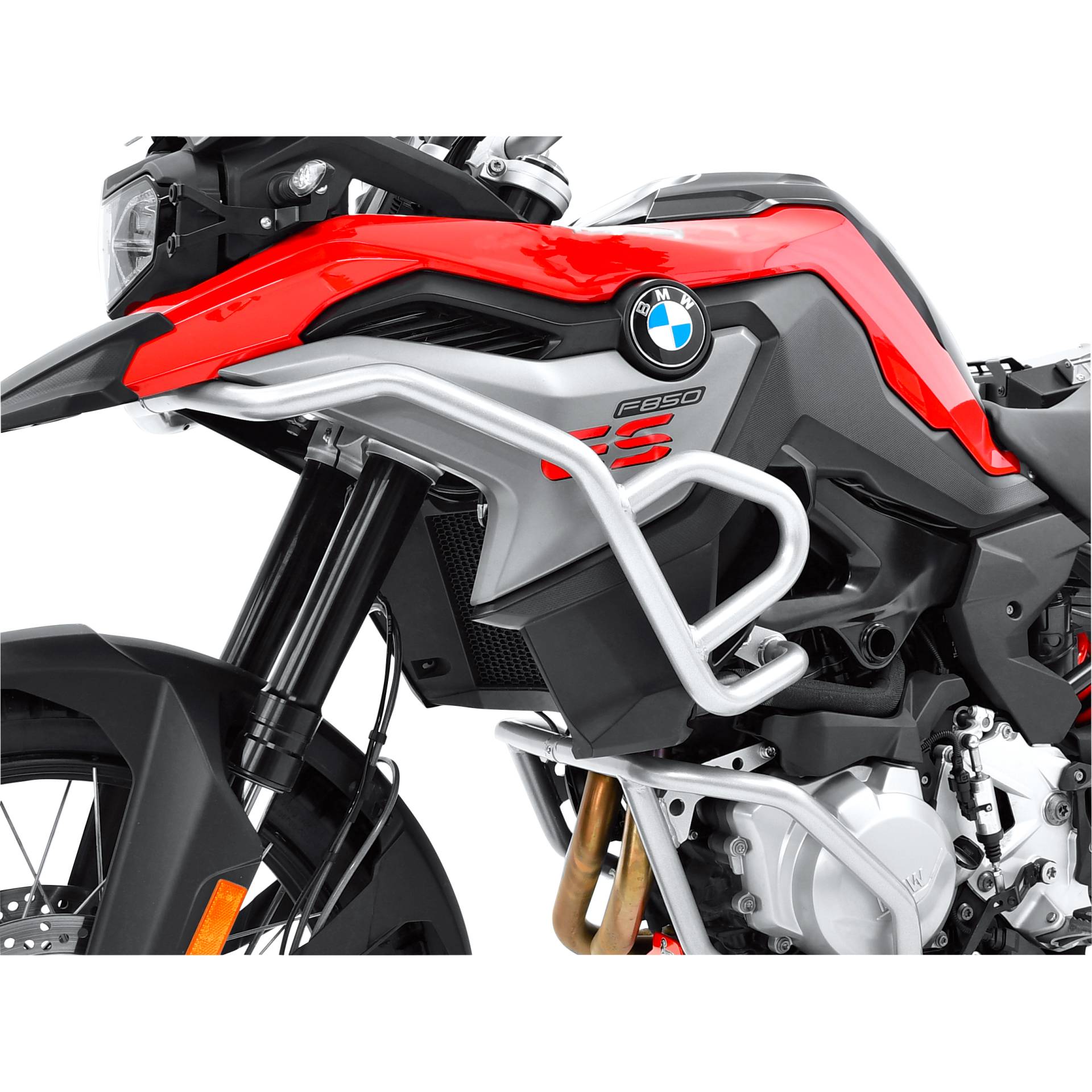 Zieger Sturzbügel oben silber für BMW F 750/850 GS von Zieger