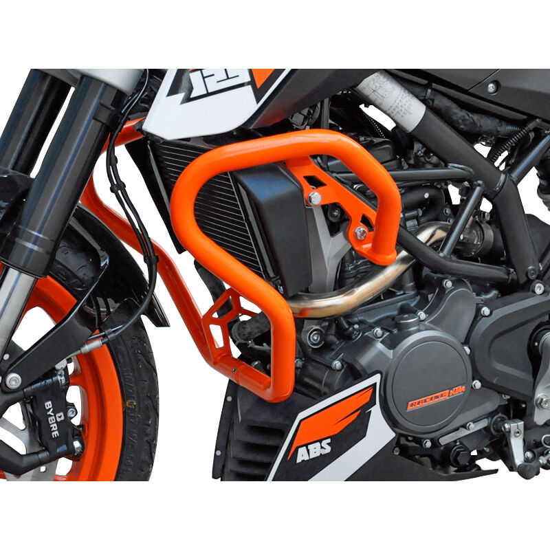 Zieger Sturzbügel orange für KTM Duke 125/200 2011-2016 von Zieger