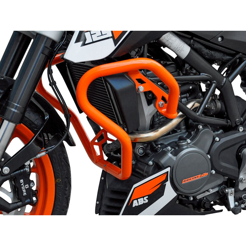 Zieger Sturzbügel orange für KTM Duke 390 2013-2016 von Zieger