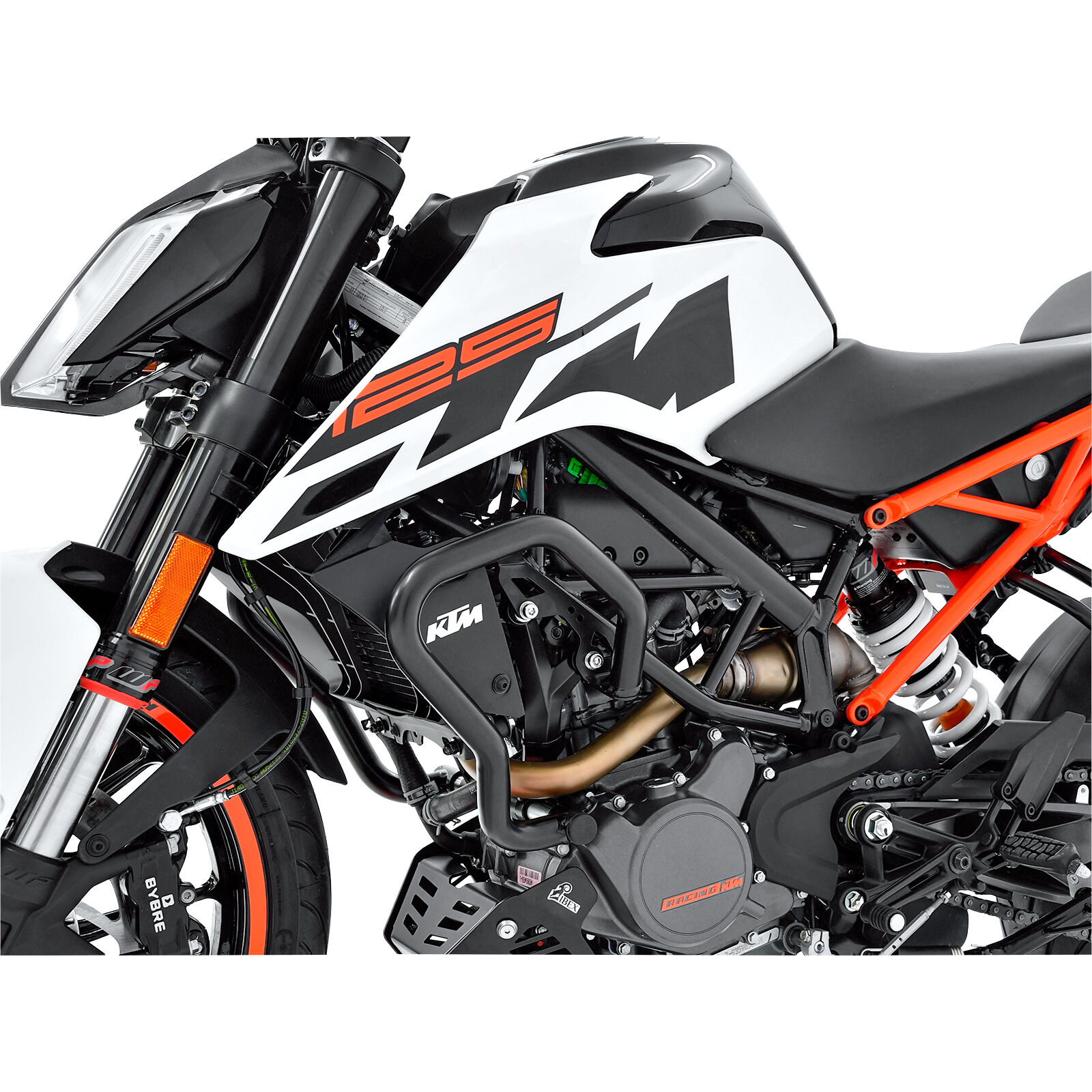 Zieger Sturzbügel schwarz für KTM Duke 125 2017- von Zieger