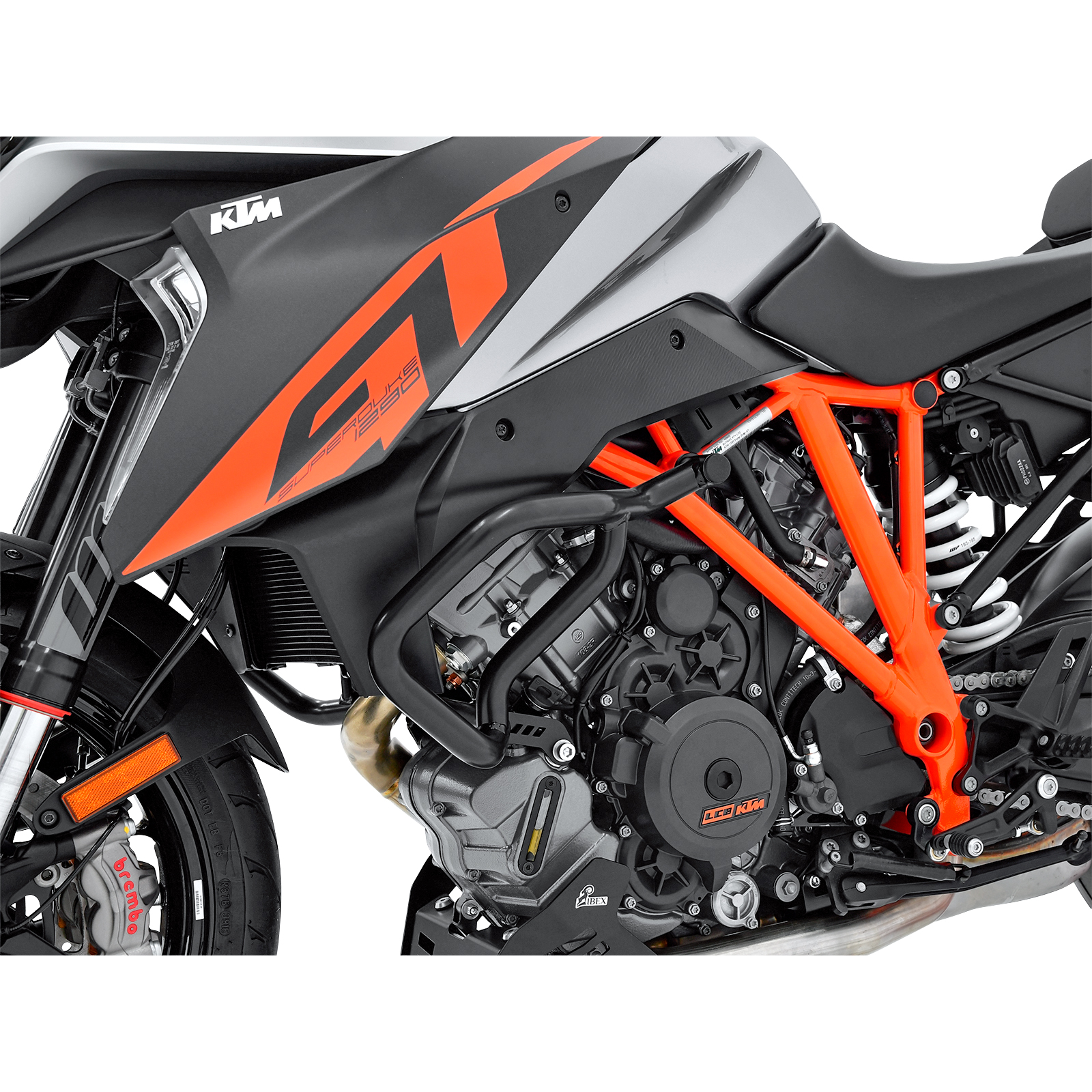 Zieger Sturzbügel schwarz für KTM Superduke R/GT 1290 von Zieger