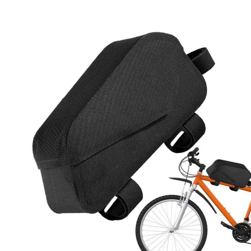 Fahrradtaschen für Rahmen, Vordersatteltasche,Wasserdichte Sattel-Vorderträgertasche - Satteltasche mit Magnetverschluss, Fahrradausrüstung und Zubehör, Rahmentasche, multifunktional zum Radfahren von Ziennhu