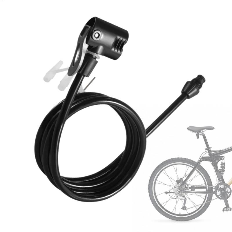 Scooter Schlauch | Scooter Verdickter Schlauch | Ersatzschlauch Für Luftpumpe | Auslaufsicherer 80 Cm/125 Cm Luftpumpen-Zubehör Für Matratzen, Fahrräder Und Die Meisten Luftpumpen von Ziennhu