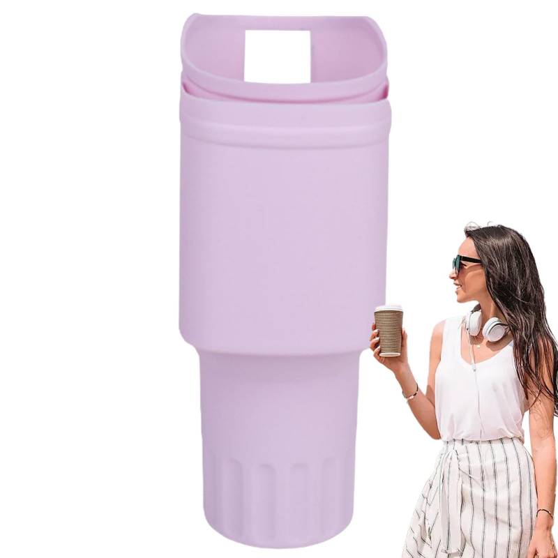 Silikon-Cup-Ärmel, Cup-Stiefel-Ärmel - Griff für Wasserflaschenträger mit Handytasche | Wasserflaschenstiefel mit Griff zum Laufen, Fitnessstudio, Joggen von Ziennhu