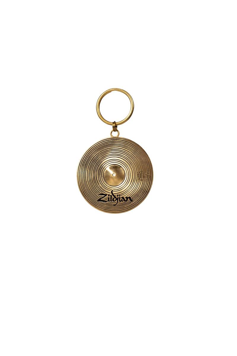 Zildjian Avedis Company Unisex-Erwachsene Becken Schlüsselanhänger, Messing, 2 US, messing, 5 cm von Zildjian