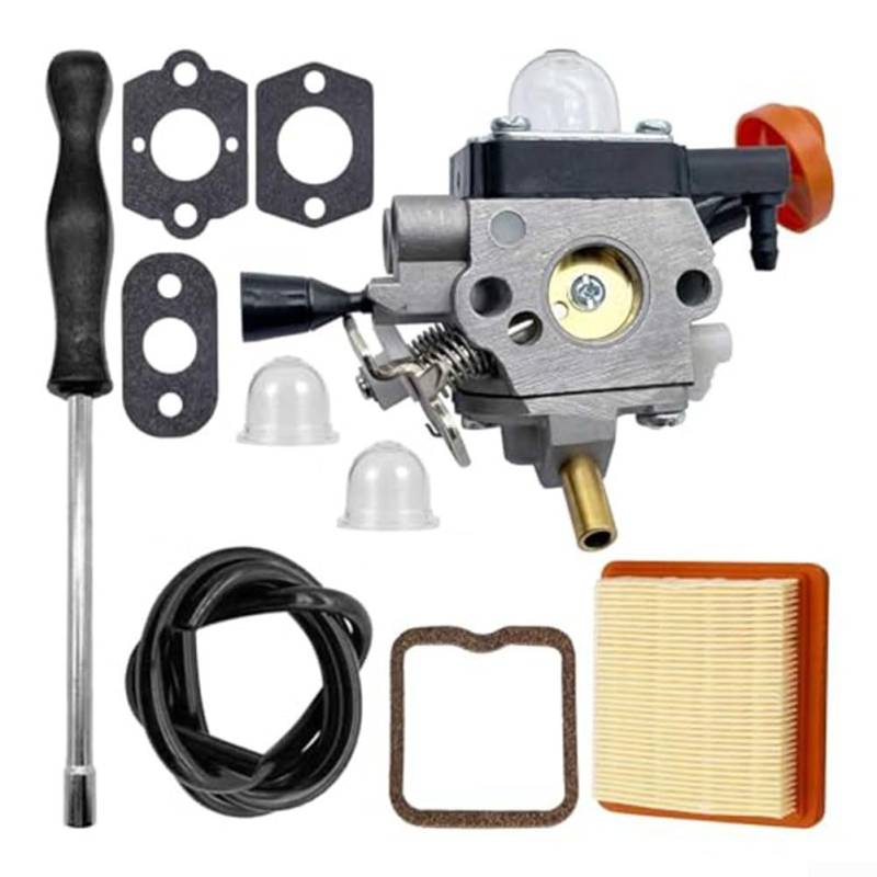 Vergaser-Kit für FS131 FS131R FS311 KM131 HT131 HT132 HT133 HT134 HT135 BT131 Motorsense Trimmer, ersetzt # 4180-120-0619,4180-120-0617 von Zilimontt