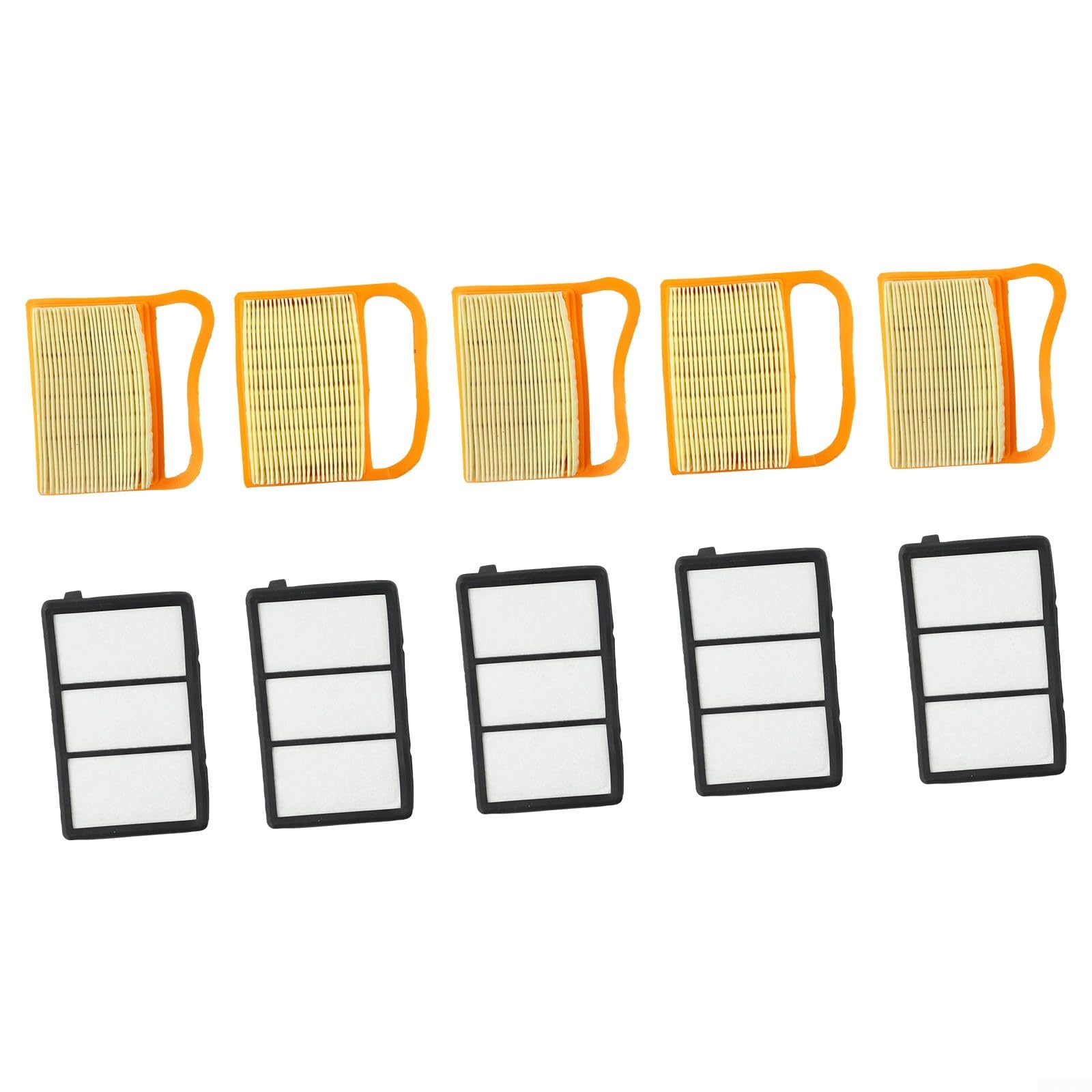 Zilimontt Luftfilter-Ersatz-Set (5 Stück) für Trennsägen-Modelle TS410, TS420 und mehr, kompatibel mit zahlreichen Teilenummern 42381410300, 42381401800, 42381404401 von Zilimontt