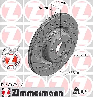 Zimmermann Bremsscheibe [Hersteller-Nr. 150.2922.32] für BMW von Zimmermann