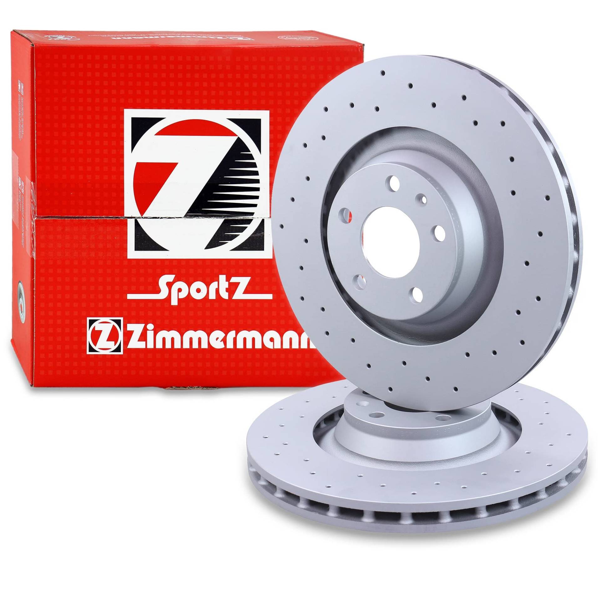 ZIMMERMANN 100.3319.52 Bremsscheibe, vorne, perforiert, Sport Coat Z von Zimmermann