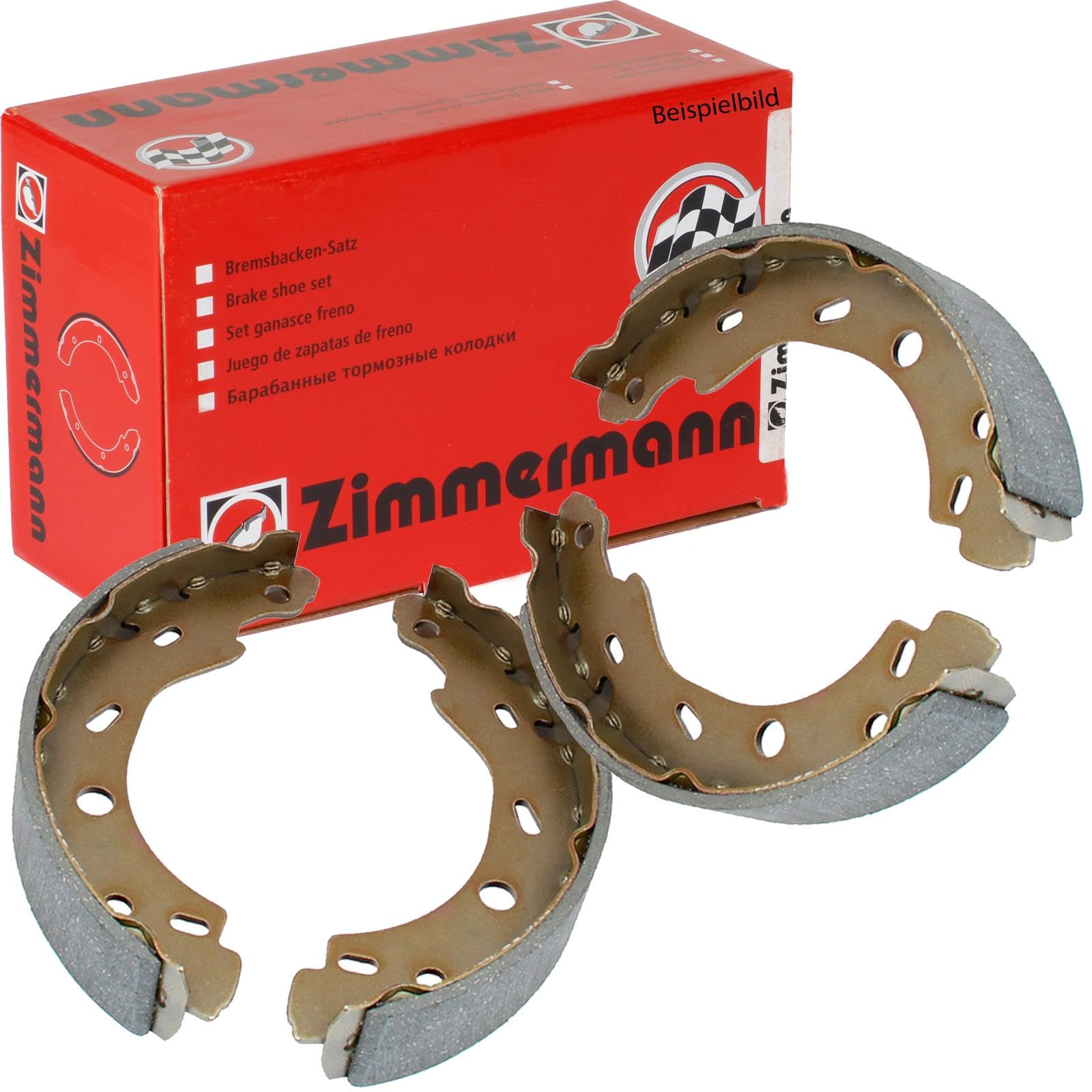 ZIMMERMANN 10990.104.4 Bremsbacken, vorne/hinten von Zimmermann