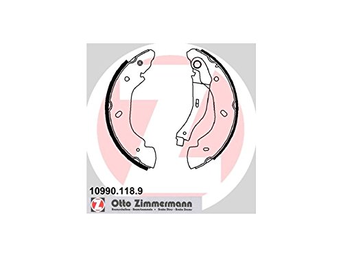 ZIMMERMANN 10990.118.9 Bremsbacken, hinten von Zimmermann