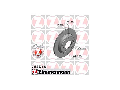 ZIMMERMANN 285.3528.20 Bremsscheibe, hinten, Coat Z von Zimmermann