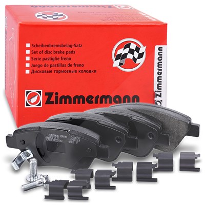 Zimmermann Bremsbelagsatz Vorderachse [Hersteller-Nr. 23982.180.2] für Opel, Vauxhall von Zimmermann