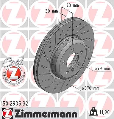 Zimmermann 1x Bremsscheibe [Hersteller-Nr. 150.2905.32] für BMW von Zimmermann