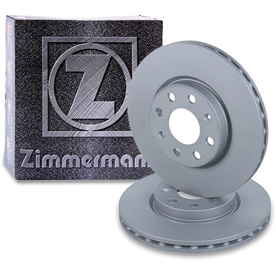Zimmermann Bremsscheibe belüftet vorne [Hersteller-Nr. 230.2369.20] für Fiat, Opel von Zimmermann