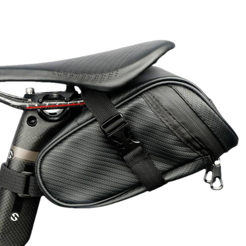 Ziurmut Fahrräder Satteltasche – Fahrradtasche | Mountain Road Fahrrad-Kofferraumtasche | Fahrradsitztasche, Fahrradsitztasche unter dem Sitz, Tasche für Rennradfahrer, Fahrradtasche unter dem Sitz von Ziurmut