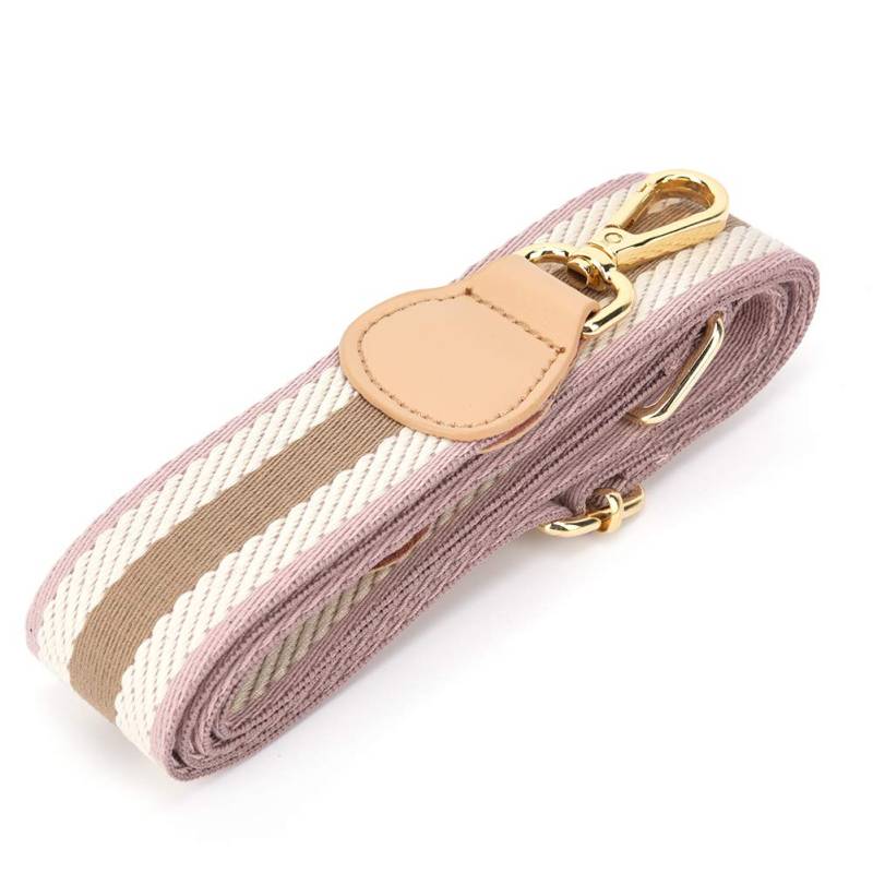 Taschenriemen, Lederriemen als Ersatz für Handtaschen, Geldbörsenriemen als Ersatz für Umhängetaschen (6# rosa Khaki) von Zixyqol