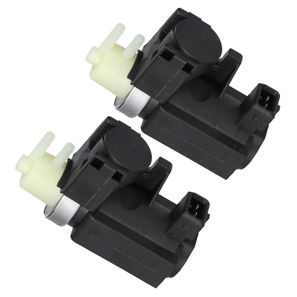 Zixyqol Turbolader-Boost-Magnetventil, Turbo-Boost-Magnetventil 11747626350 Kfz-Ersatzmotor-Turbolader-Boost-Controller Für E90 335i E60 535i 550i(2PCS) von Zixyqol