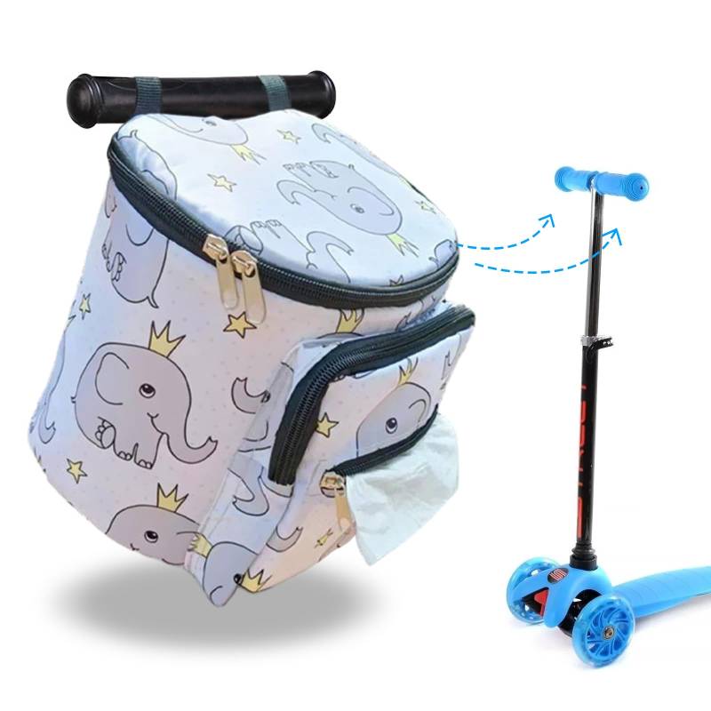 Zliger Kinder Lenkertasche, Lenkertasche Fahrrad Kinder Laufrad Lenkertasche Fahrradkorb Kinder Vorne Jungen Mädchen Roller Balance Fahrräder Kinderwagen Lenkertaschen von Zliger