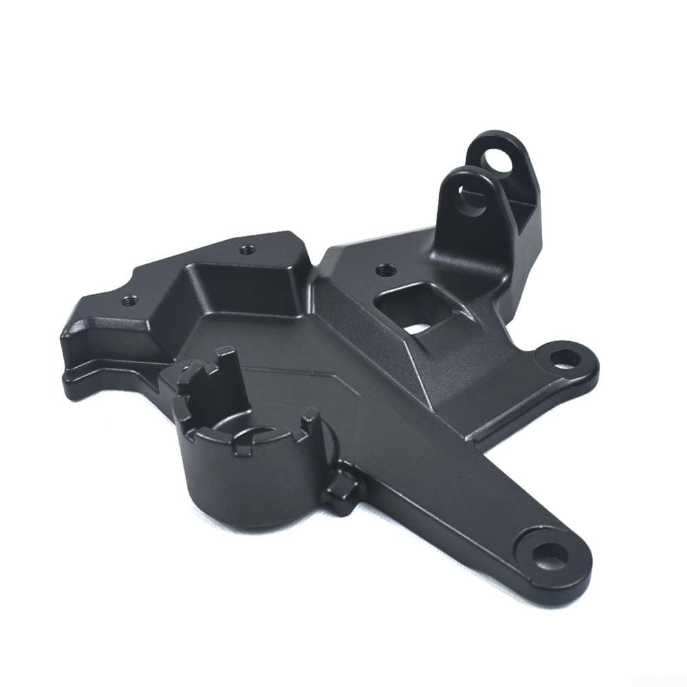 Zoegneer Fußpedal-Fußstütze, Vorderbrett, Fußstütze, Halterung, Fußstütze für Z650 für Ninja 650 2017–2022, Aluminium, schwarz (links) von Zoegneer