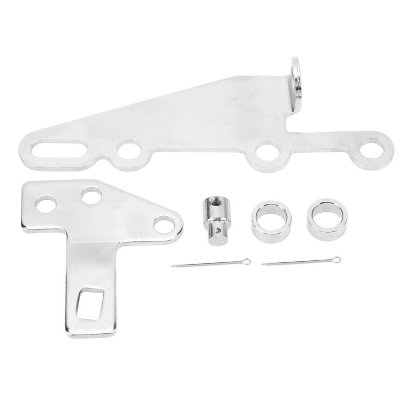 Automatic Shifter Bracket and Metal Lever Kit, Automatic Transmission Shifter Cable Bracket Kit, 35498, for TH200 TH200‑4R TH250 TH350 TH400 TH700‑R4 4L60 von Zoeyilan