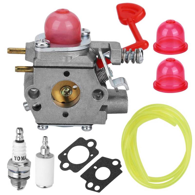 Gartenvergaser-Kit, Gasgebläse-Vergaser-Ersatzkit, Aluminium-Vergaser-Vergaser-Ersatzkit 545081855 für 358794600 200 Meilen pro Stunde / 430 CFM Gasgebläse von Zoeyilan