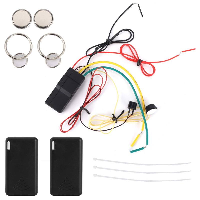 Zohisin 2. 4g Wegfahrsperre Wegfahrsperre Diebstahlsicherungssystem 14. 0×10. 0×5. 0 2. 4-GHz-Wegfahrsperre, Anti-Hijacking-Alarmsystem, intelligente Schaltung, Abschaltung für von Zohisin