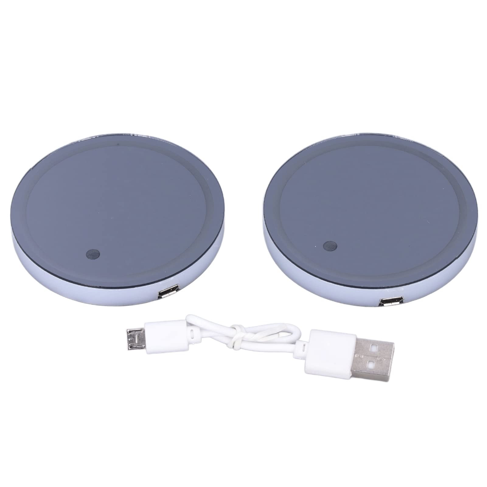 Zohisin IP67 Smart 0×8 0×2 2 Stück Auto Licht Tasse Matte Farben Modi USB-Aufladung IP67 Anti-Rutsch Intelligente USB-Aufladung von Zohisin