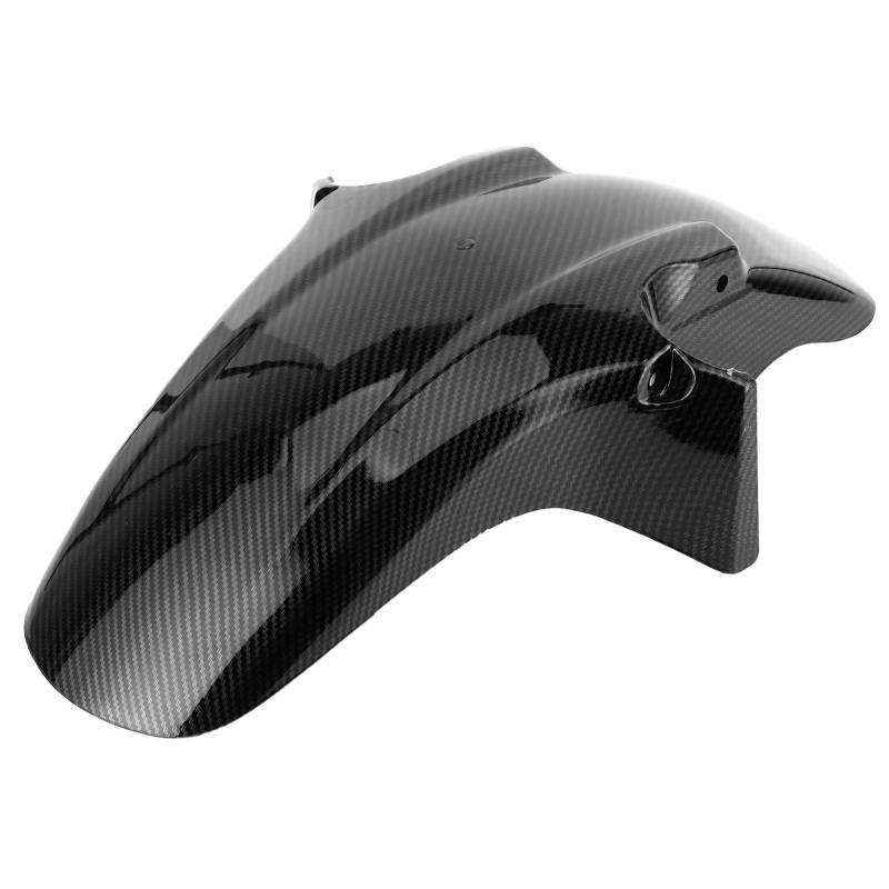 Zohisin Motorrad-Frontkotflügel Motorrad-Frontkotflügel 46 0×28 0×10 Motorrad-Frontkotflügelschutz Carbon-Korn passend für CB250F CB600F 92–12 Einfach zu installierender Frontgrill von Zohisin