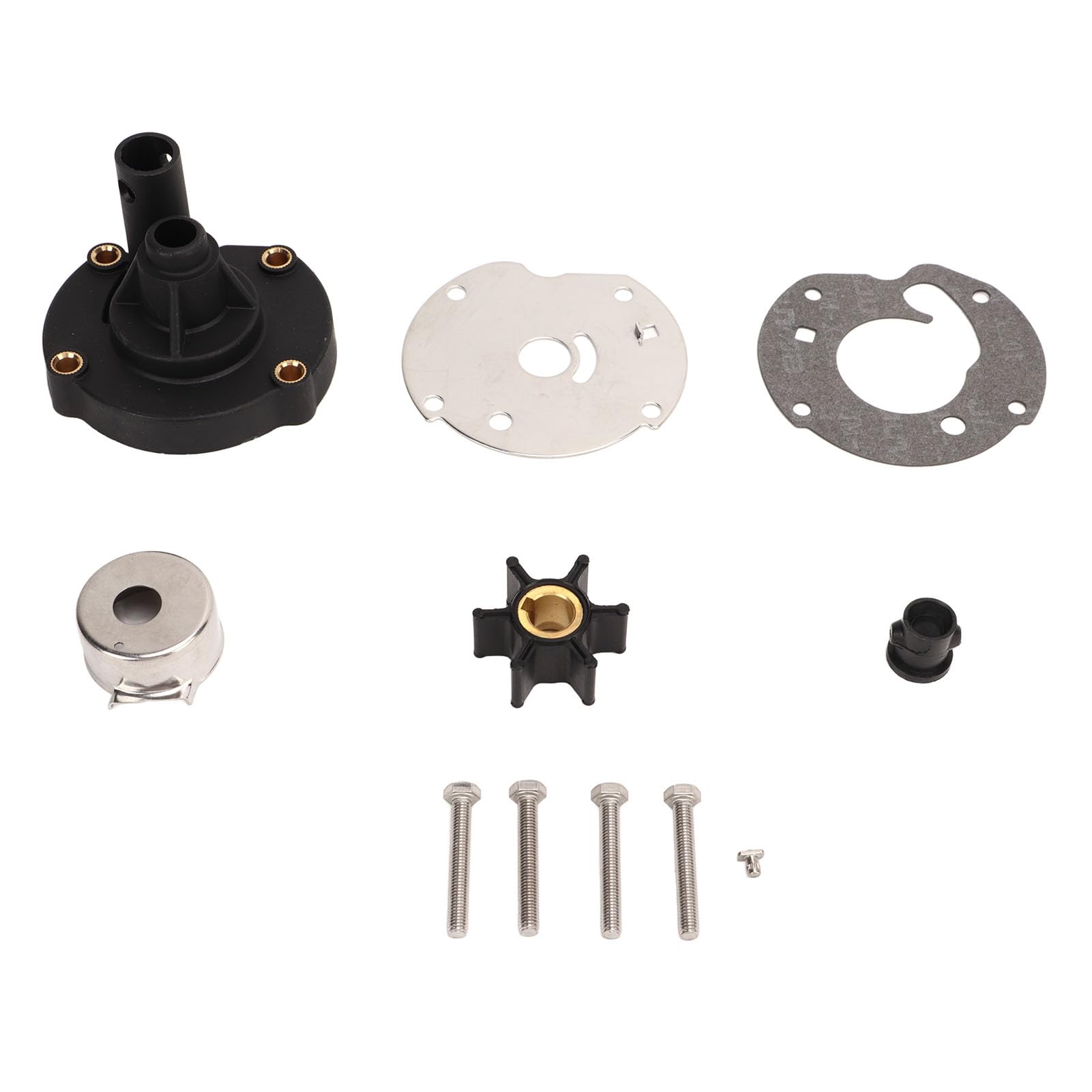 Zohisin Service Kit 10 0×10 0×7 Impelle Kit 763758 Ersatz für 5 PS 6 PS 5 PS Außenbordmotor 82797 von Zohisin