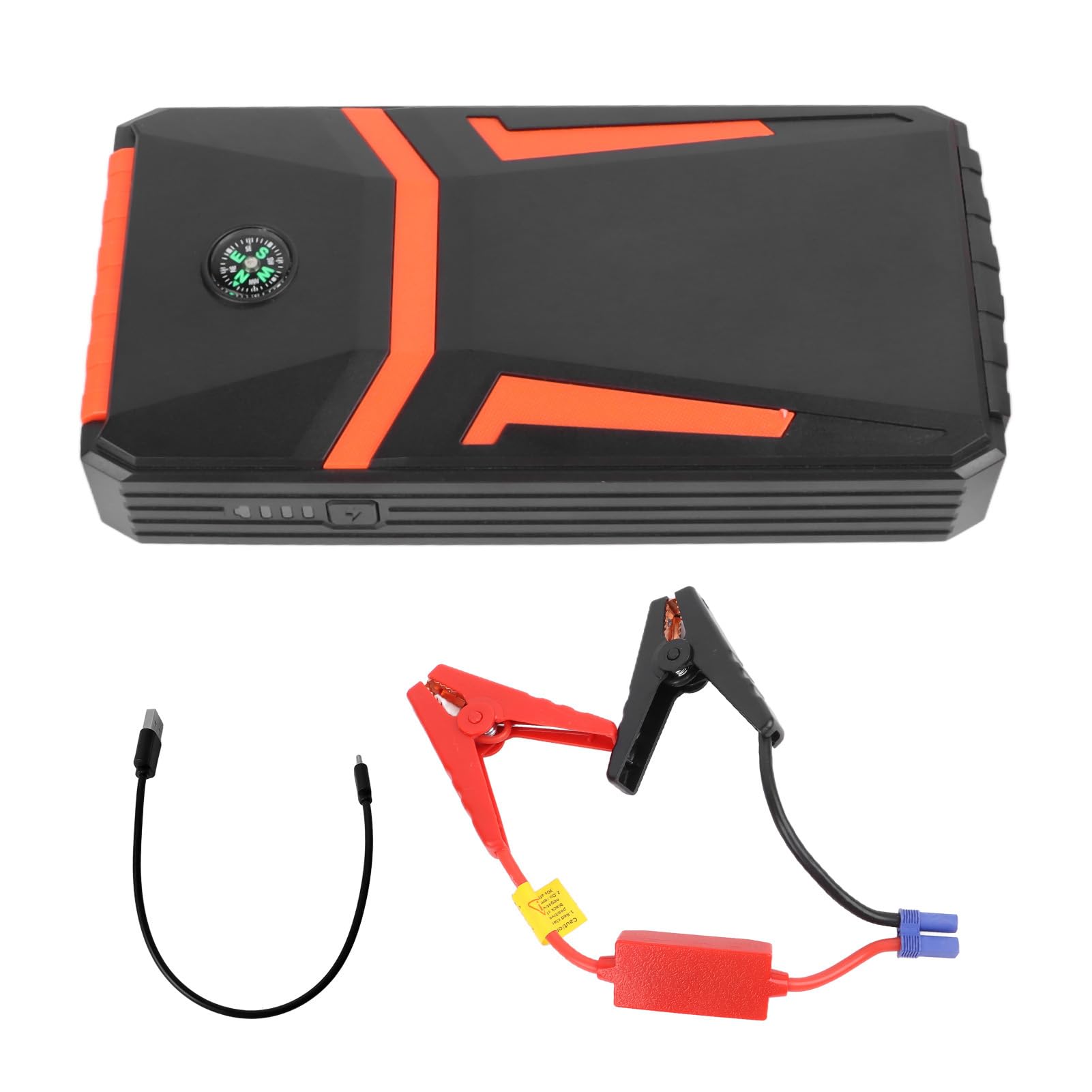 Zohisin Überstromschutz 19 0×9 0×9 Autostarter tragbare 5000 mAh flammhemmende Autobatterie Power Pack für Fahrzeuge Motorräder Boote 5000 mAh Autobatterie von Zohisin