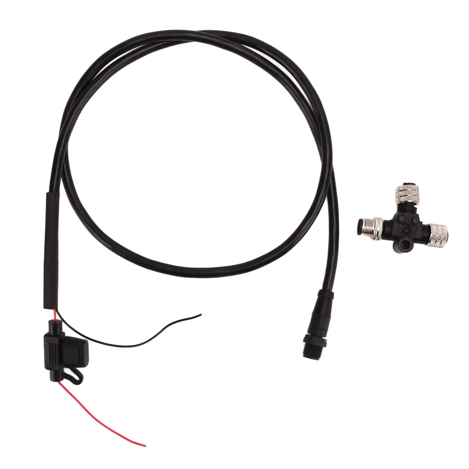 Zohisin für NMEA 2000 Starterkit Anti-Aging 16 0×15 0×3 Backbone-Kabel mit T-Stecker 3a 5-poliges Gewinde 1 m IP67 für NMEA 2000 Backbone-Kabelanschluss für NMEA 2000 Starterkit von Zohisin