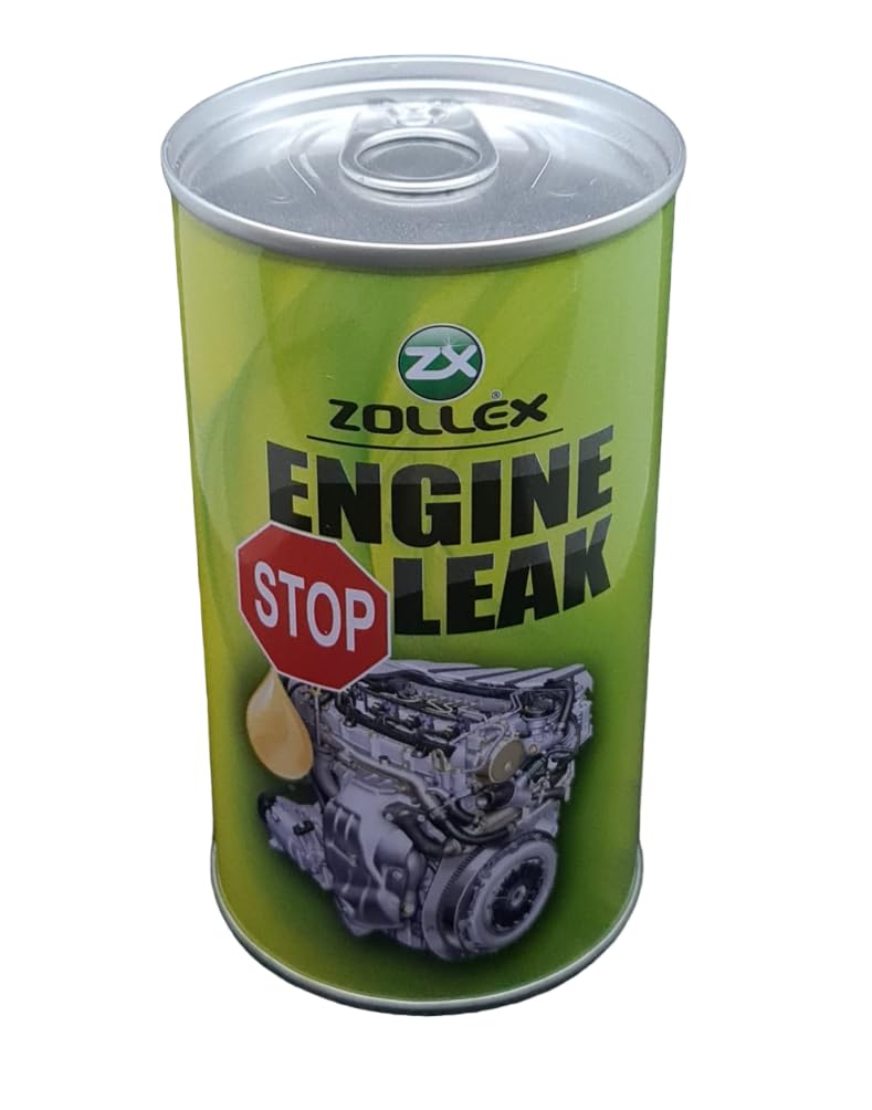 Zollex Ölverlust Dichtmittel Stop Leak Öl-Leck-Stop Additiv Motor Engine 325 ml Effektiv stoppt Motor-Öllecks, optimale Motorpflege, einfache Anwendung, langfristige Wirkung, vielseitig kompatibel von Zollex GmbH